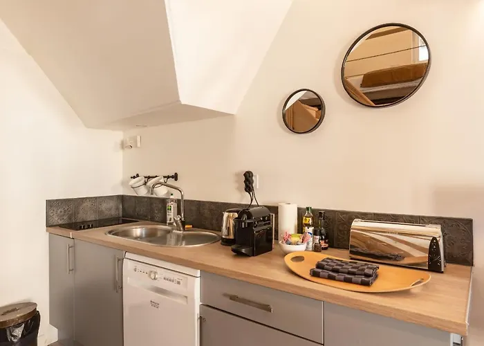 La Mezzanine D'au Sans Pareil- Cosy Center Apartment